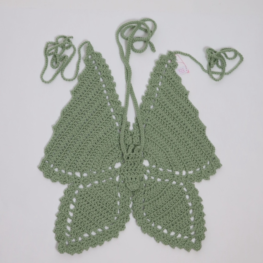 Butterfly crochet top 🦋